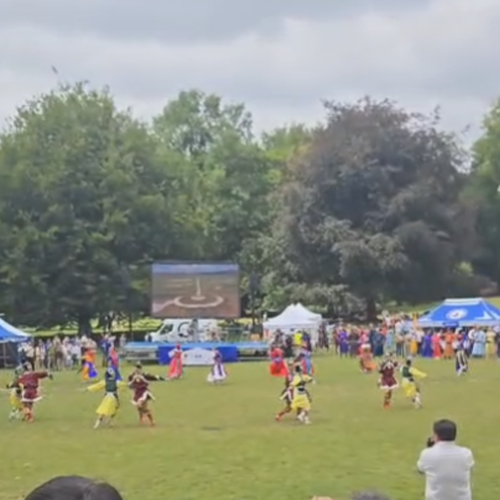 Почасни конзул Монголије у Србији на Наадам фестивалу у Бриселу